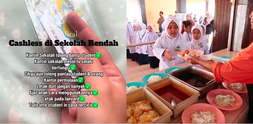 Cashless during recess: Local woman shares how child uses debit card to buy canteen food, drinks Cashless during recess: Local woman shares how child uses debit card to buy canteen food, drinks