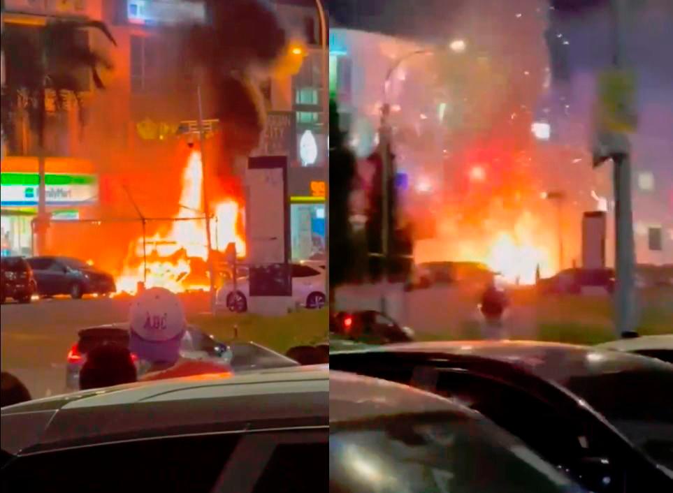 Cheras fireworks stall explosion: Vendor pledges full compensation for damaged vehicles