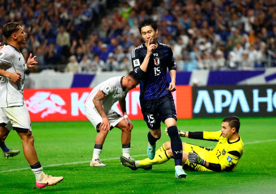 Crystal Palace's Kamada hits double as Japan thrash Indonesia Crystal Palace's Kamada hits double as Japan thrash Indonesia
