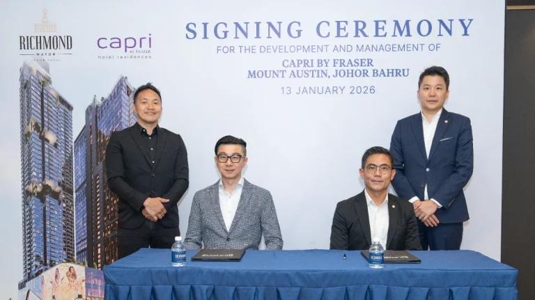 Richmond Asia Group taps Frasers Hospitality for JB project