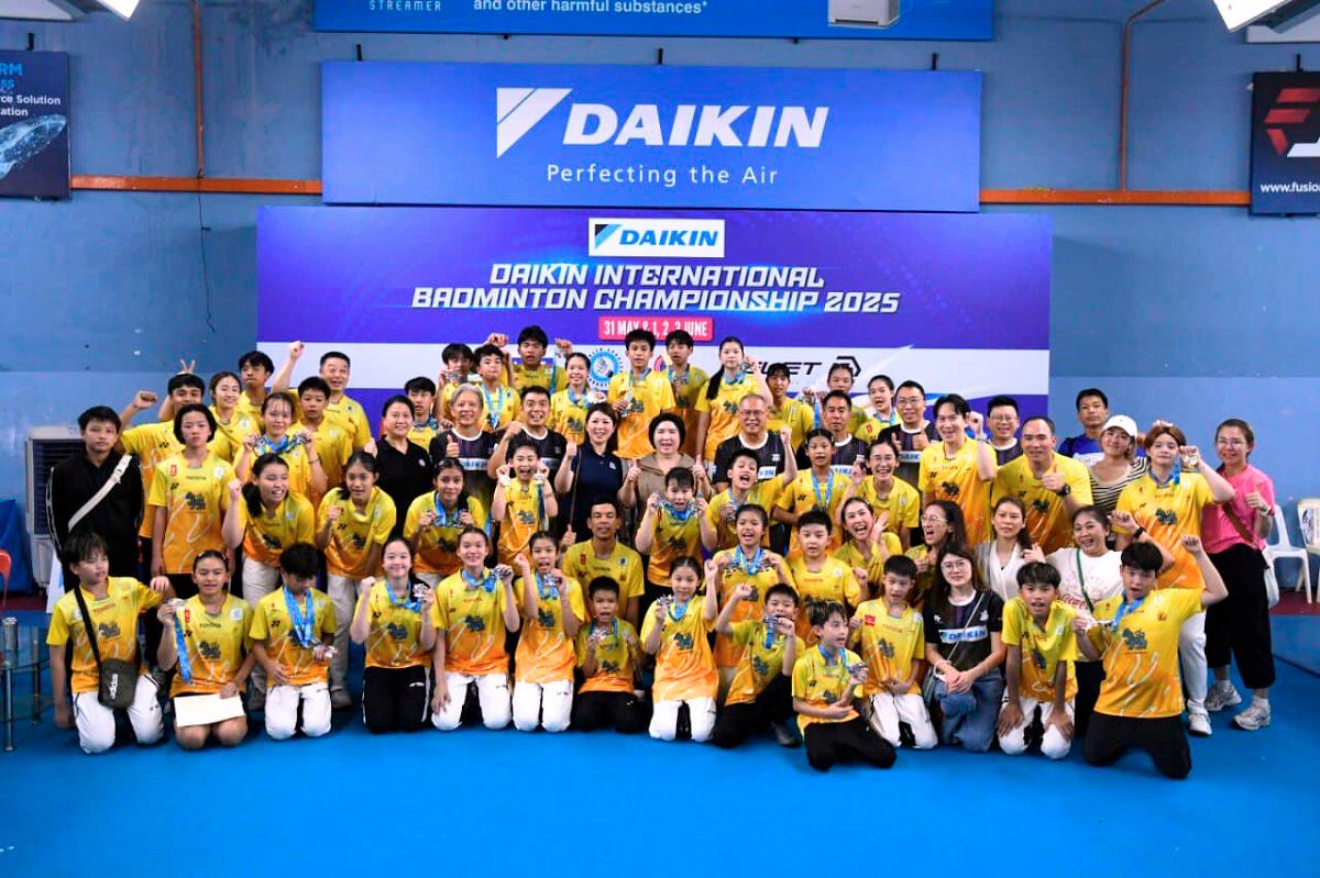 Daikin International Badminton Championship concludes with over 1,470 matches showcasing regional youth talent Daikin International Badminton Championship concludes with over 1,470 matches showcasing regional youth talent