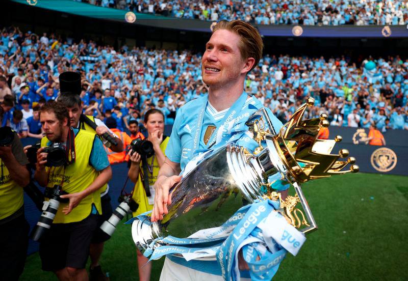 De Bruyne bids Man City farewell as one of the all-time greats De Bruyne bids Man City farewell as one of the all-time greats