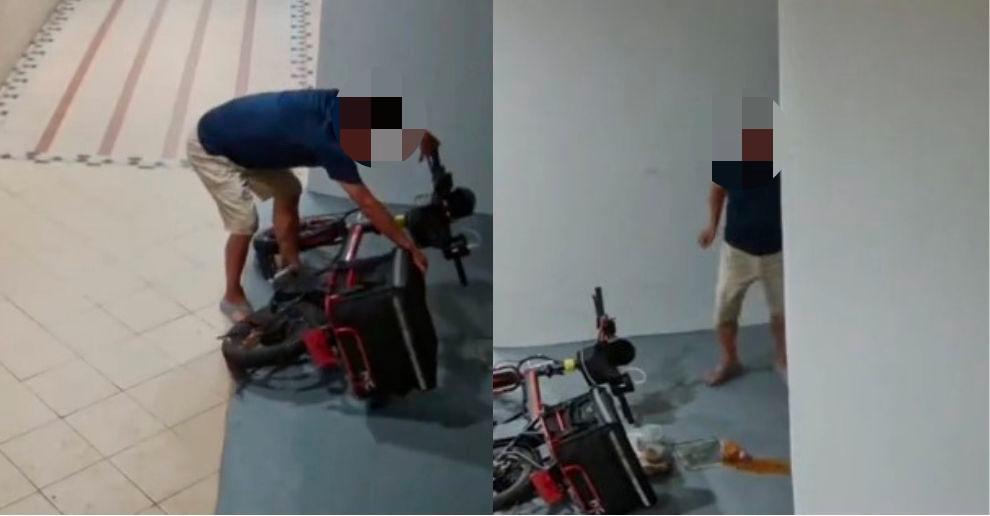 Delivery rider in Singapore allegedly fakes motorcycle accident for free food 