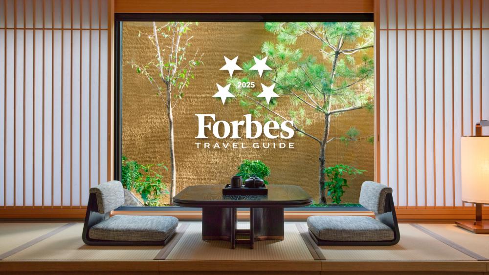 Dusit Thani Kyoto named Four-Star Hotel in Forbes Travel Guide's 2025 Star Awards