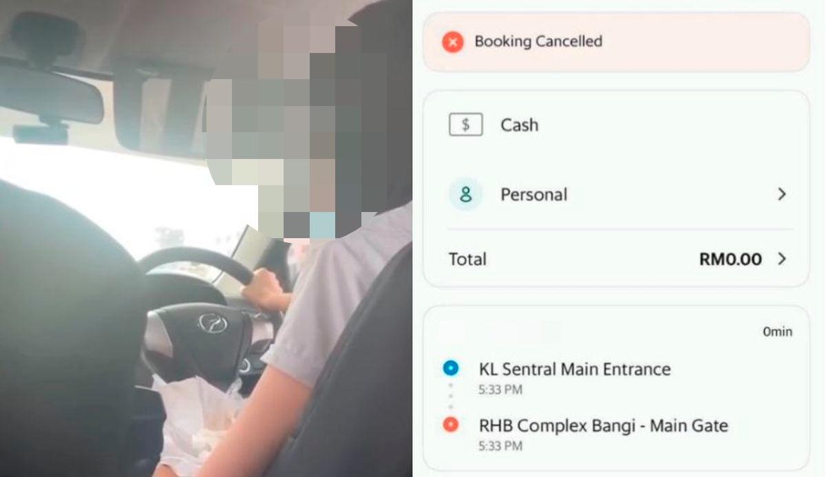 E-hailing driver allegedly cancels ride, demands passenger pay RM90 in cash E-hailing driver allegedly cancels ride, demands passenger pay RM90 in cash