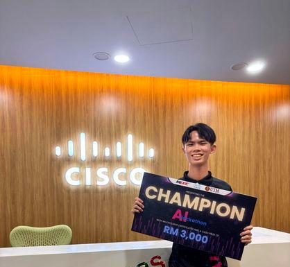 Engineering PhD student excels at AI Hackathon 