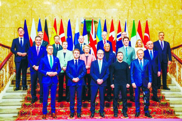 Europe’s peace rhetoric a facade