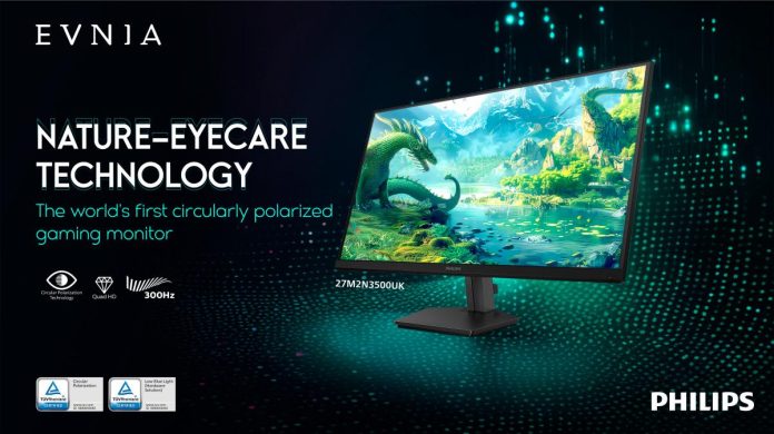 Evnia Launches the world’s first 27M2N3500UK Circularly Polarized gaming monitor with Natural-Eye Care technology