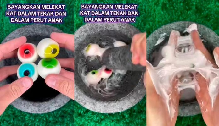 Eyeball Candy', highly adhesive, potentially deadly hazard for children: Public Health Malaysia