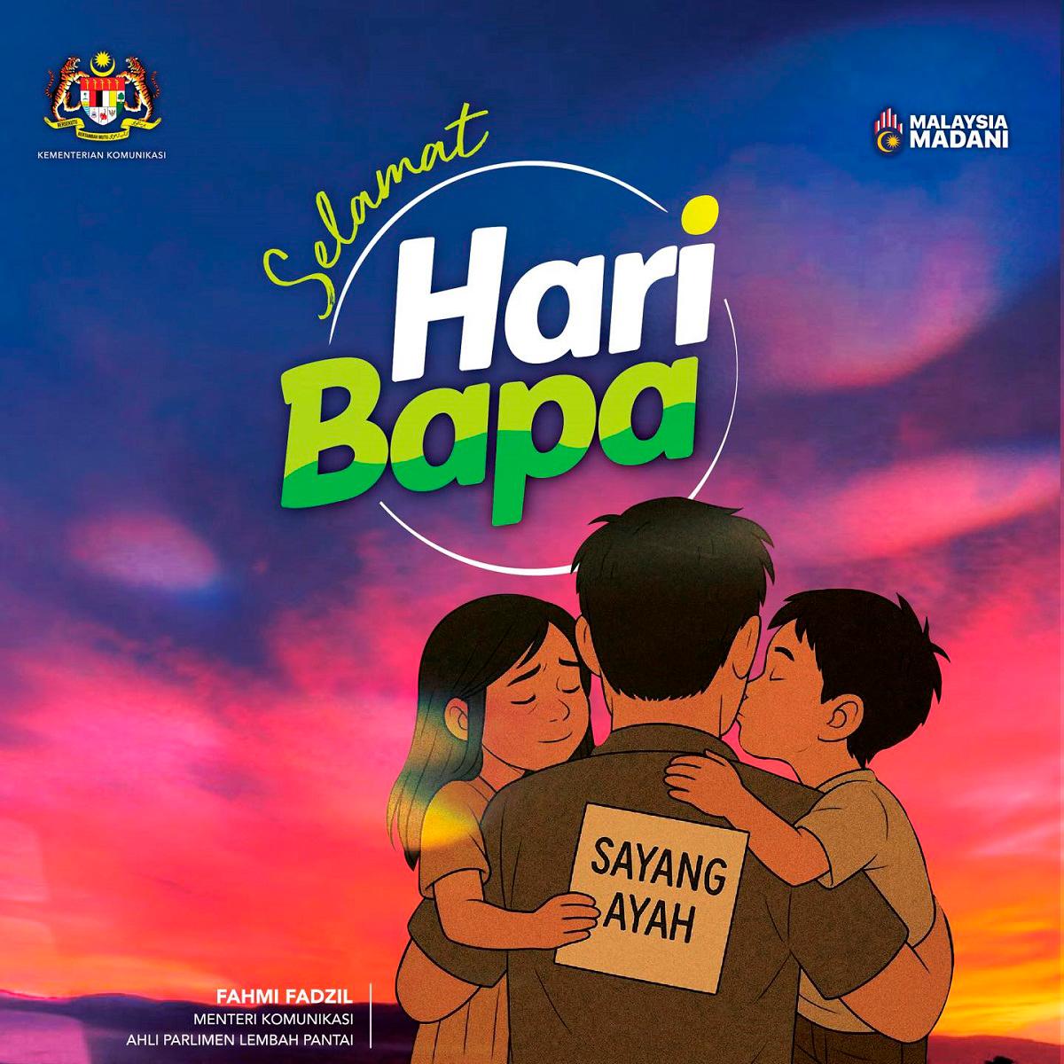 Fahmi wishes happy Father’s Day Fahmi wishes happy Father’s Day