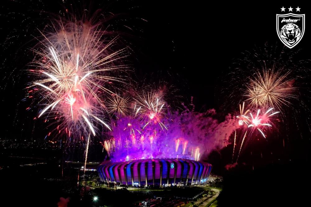 Fireworks and drones light up celebration of JDT’s historic feat