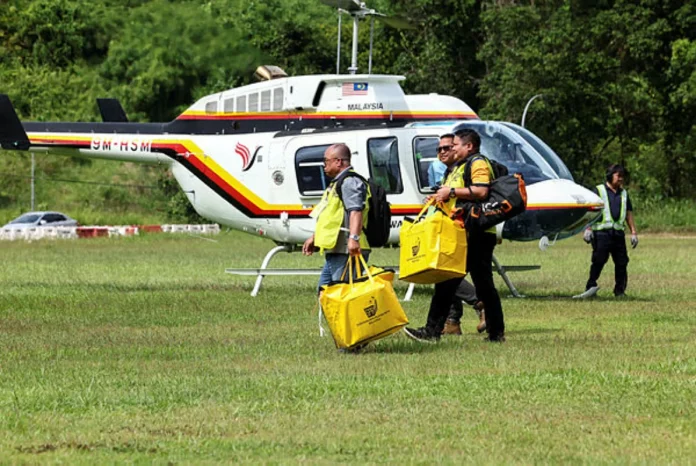 First ballot boxes arrive for Kinabatangan by-election count