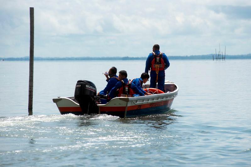 Fishermen missing near Pulau Indan rescued, in Dumai, Indonesia Fishermen missing near Pulau Indan rescued, in Dumai, Indonesia