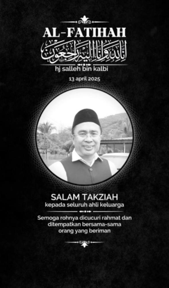 Former Silam MP Salleh Kalbi passes away 