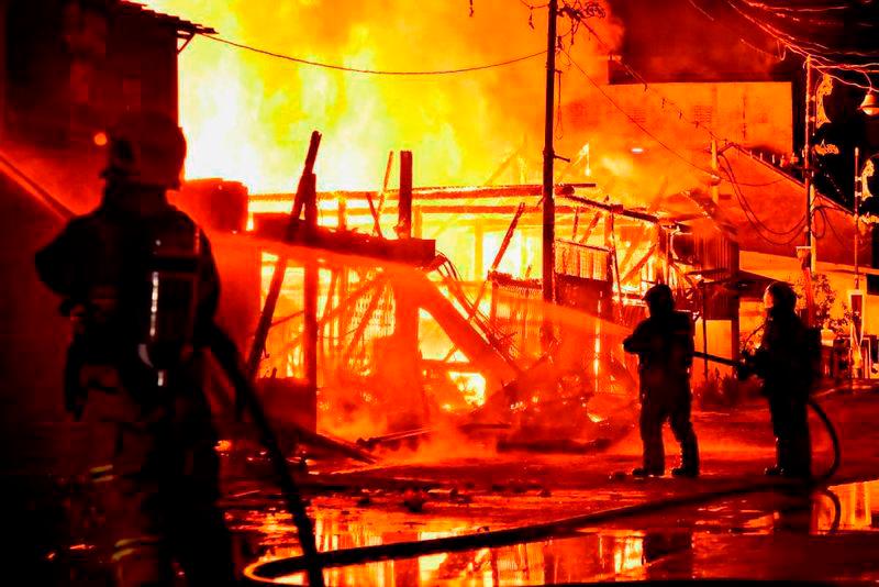Four business premises destroyed in Jitra fire