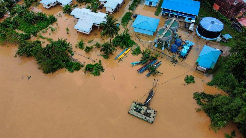 Four water treatment plants in Sarawak closed due to flooding Four water treatment plants in Sarawak closed due to flooding