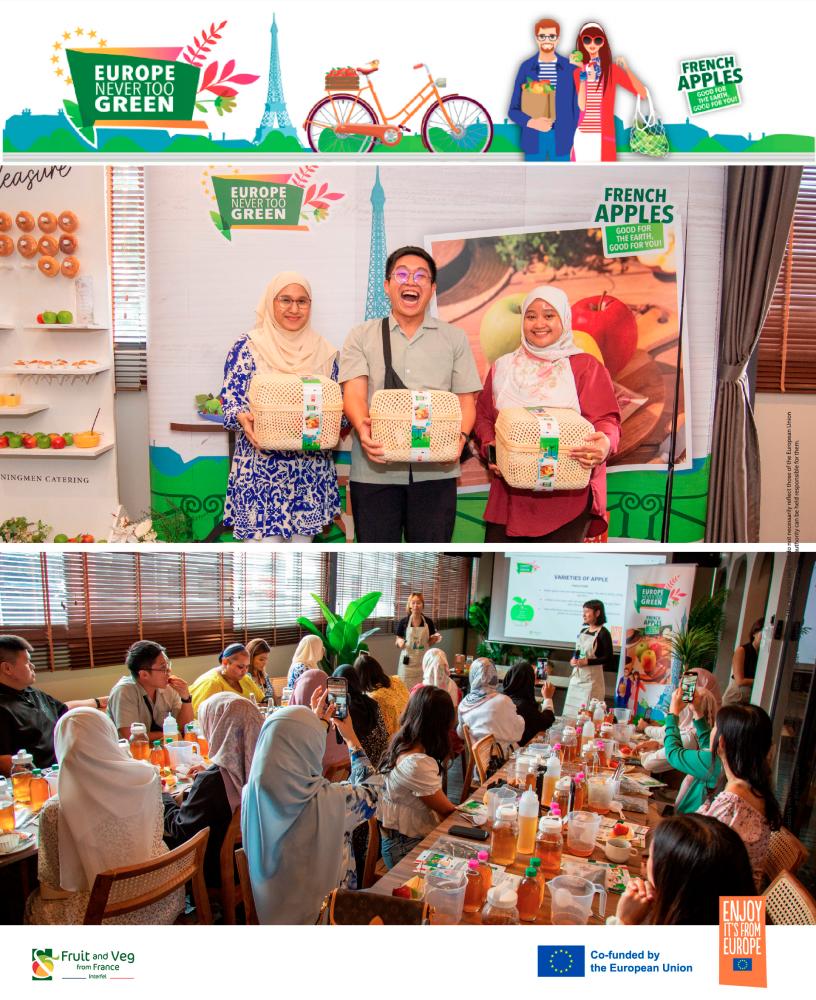 Fresh from France: Sustainable Apple Delights Mark Great Success in Malaysia Fresh from France: Sustainable Apple Delights Mark Great Success in Malaysia