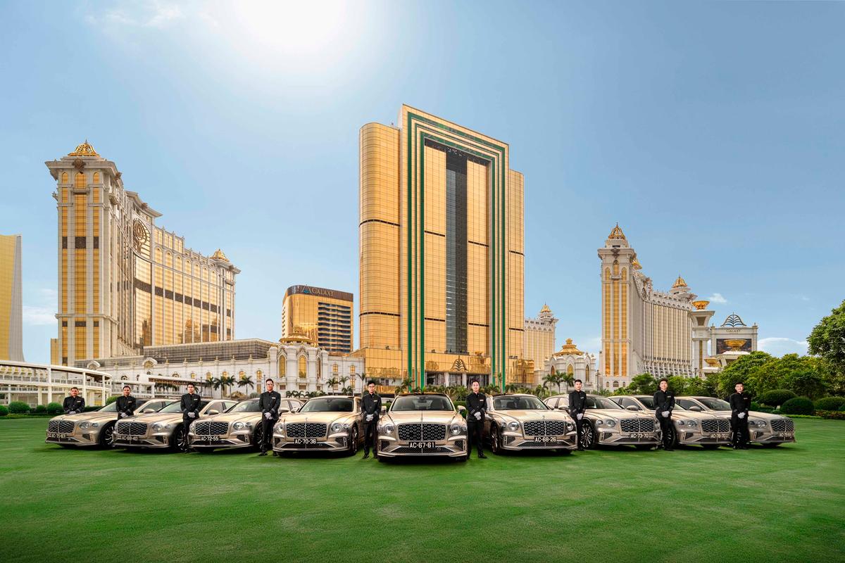 Galaxy Macau Unveils World’s Largest Bentley Flying Spur Mulliner Fleet, Elevating Guest Experiences to New Levels of Luxury