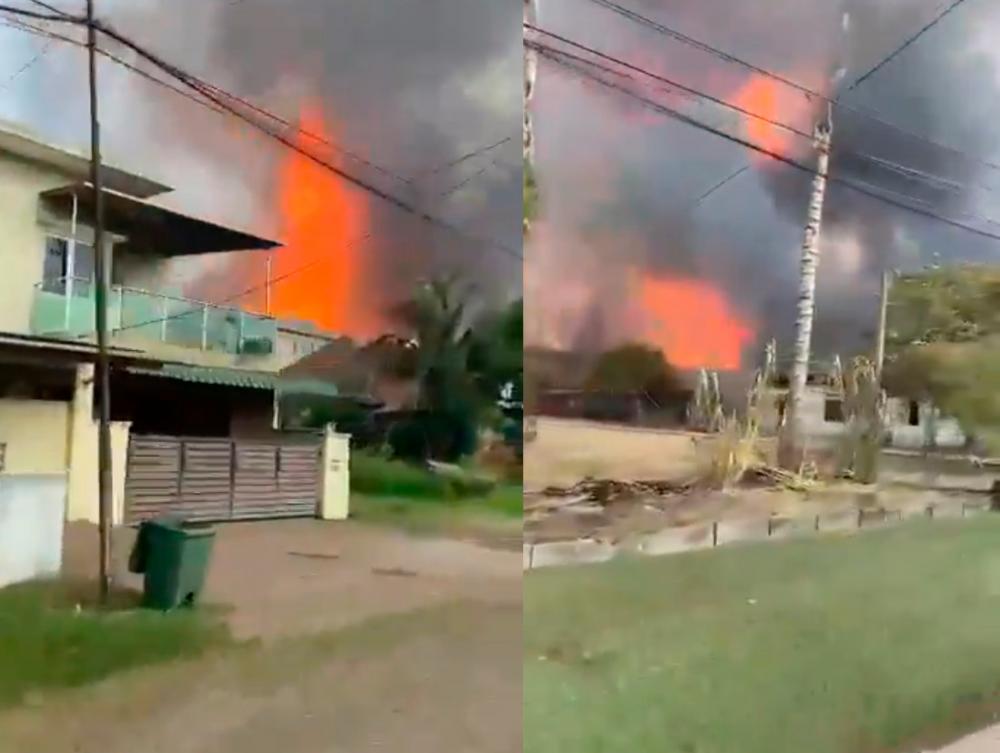 Gas pipeline blaze victims recount earthquake-like tremors