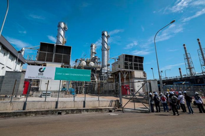 Gas supply to several areas reduced