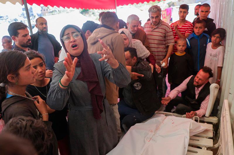 Gaza rescuers say 40 mostly displaced people killed in Israeli strikes Gaza rescuers say 40 mostly displaced people killed in Israeli strikes