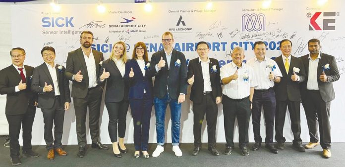 Germany’s SICK breaks ground for Senai Airport City manufacturing facility
