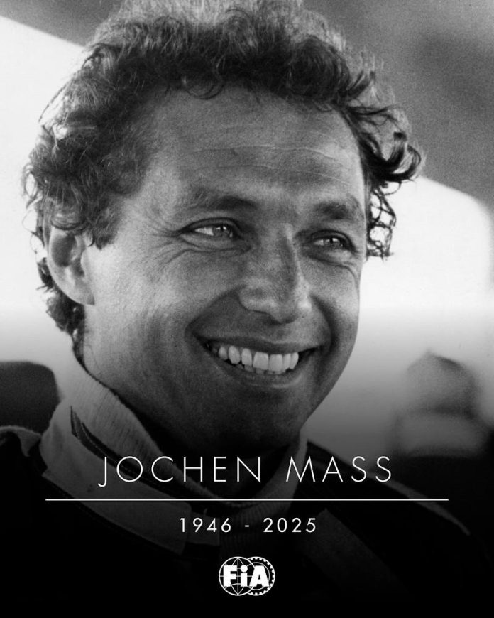 Germany’s ex-F1 driver Jochen Maas dies aged 78 Germany’s ex-F1 driver Jochen Maas dies aged 78
