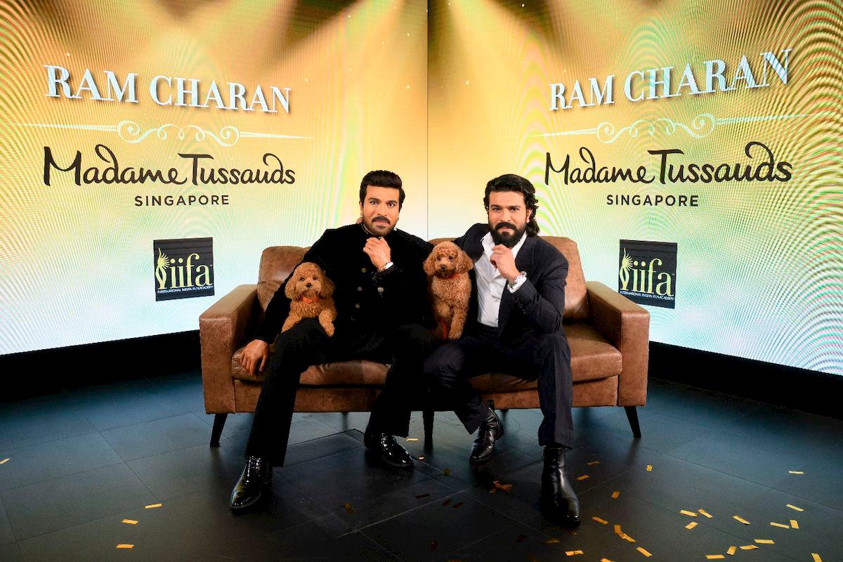 Global Superstar Ram Charan Unveils World’s First Wax Figure At Madame Tussauds Singapore – Joined By His Beloved Dog Rhyme Global Superstar Ram Charan Unveils World’s First Wax Figure At Madame Tussauds Singapore – Joined By His Beloved Dog Rhyme