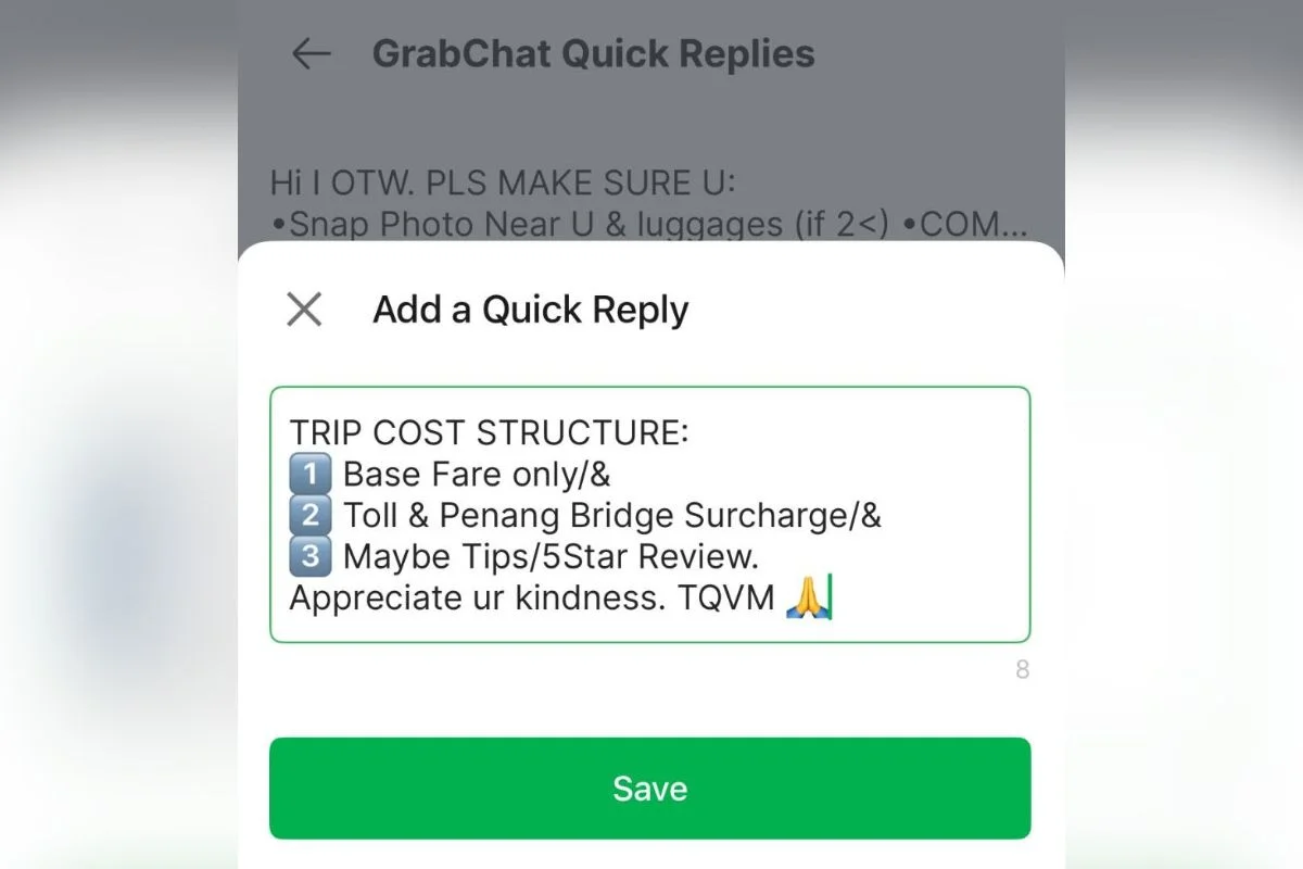 Grab driver shares ordeal, got accused for ‘scamming’ for taking toll