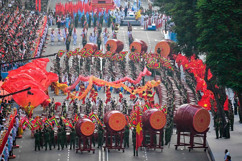 Grand Vietnam parade 50 years after the fall of Saigon Grand Vietnam parade 50 years after the fall of Saigon