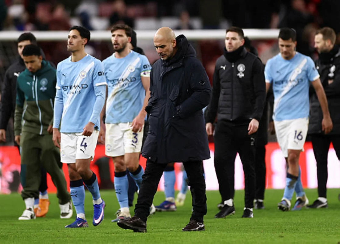 Guardiola_frustrated_as_Man_City_s_missed_chances_cost_them_in_Sunderland_draw Guardiola frustrated as Man City's missed chances cost them in Sunderland draw