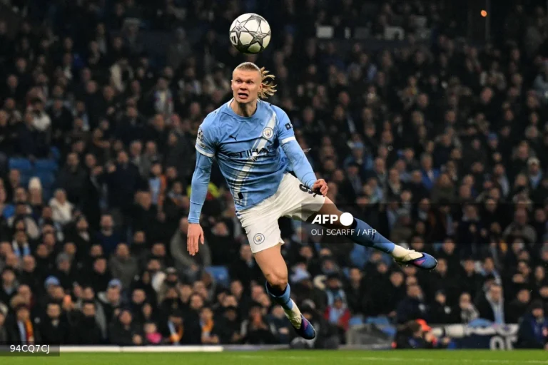 Haaland ends drought as Man City reach UCL last 16