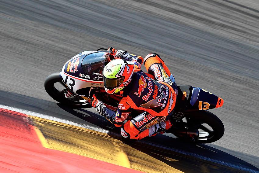 Hakim Danish aims for victory in round 2 of the RedBull Motogp Rookies Cup Le Mans Hakim Danish aims for victory in round 2 of the RedBull Motogp Rookies Cup Le Mans