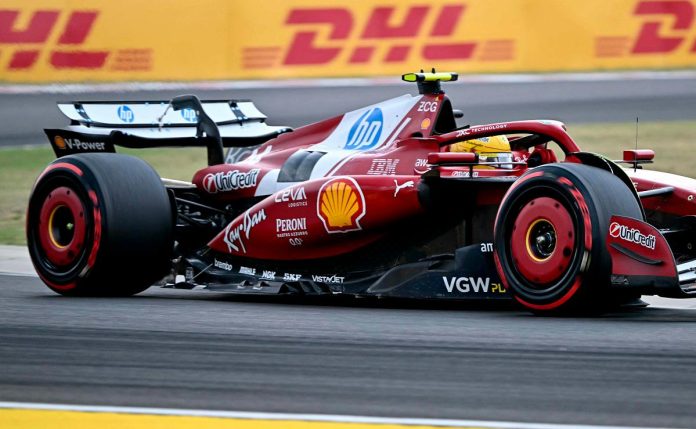 Hamilton and Ferrari struggle in Hungary after promising pole