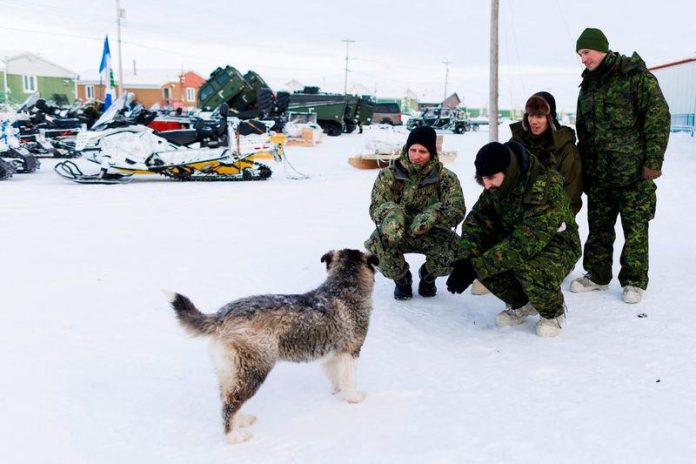 ‘Hard on the body’: Canadian troops train for Arctic defense