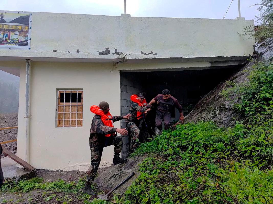 Heavy rains trigger landslides in Uttarakhand, dozens missing amid rescue efforts Heavy rains trigger landslides in Uttarakhand, dozens missing amid rescue efforts