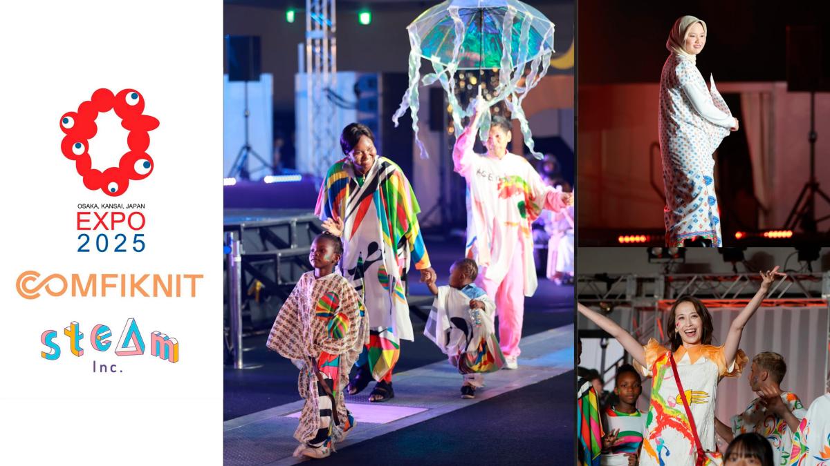 Hong Kong Fabric Innovator Comfiknit Supports The Unified Diversity Fashion Show - SOROYURU in Osaka?Kansai Expo Hong Kong Fabric Innovator Comfiknit Supports The Unified Diversity Fashion Show - SOROYURU in Osaka?Kansai Expo