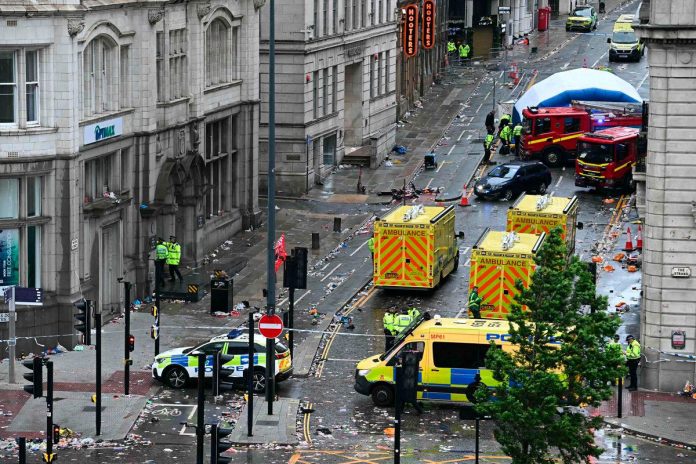 Horror' at Liverpool football parade crash, four in serious condition