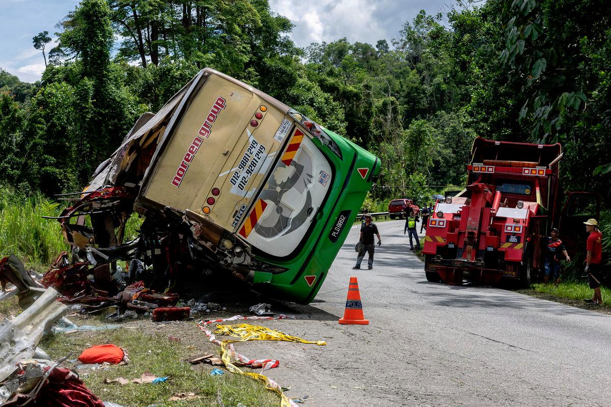 Ibu lega, anak dan menantu selamat, hanya cedera dalam nahas ragut nyawa 15 penuntut UPSI