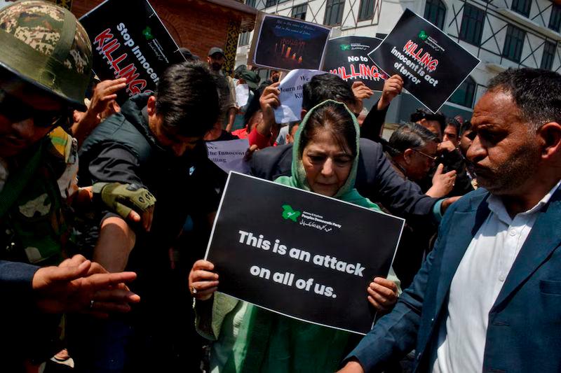 India pledges strong response after militant attack on Kashmir tourists kills 26
