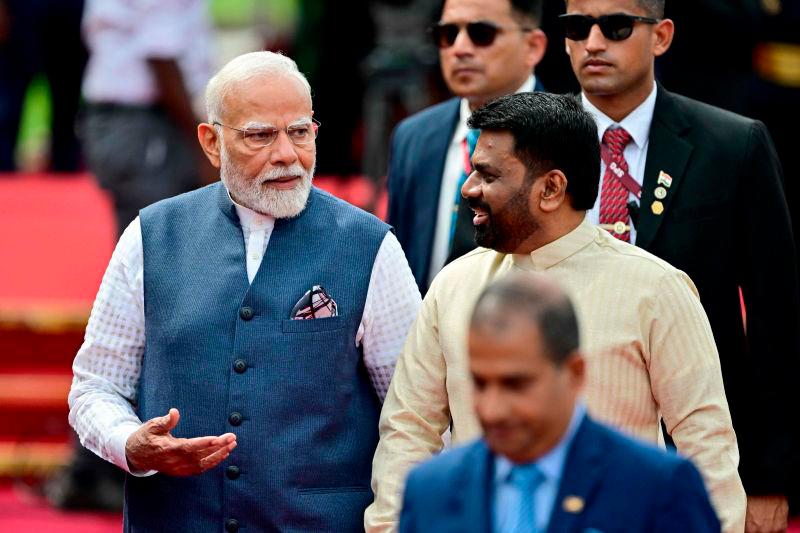 India's Modi in Sri Lanka for defence and energy deals India's Modi in Sri Lanka for defence and energy deals