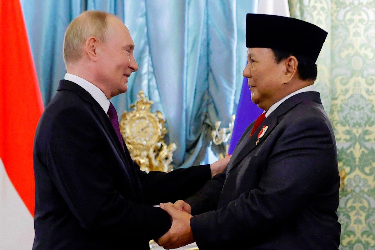 Indonesia's Prabowo to meet Putin in Russia for talks Indonesia's Prabowo to meet Putin in Russia for talks