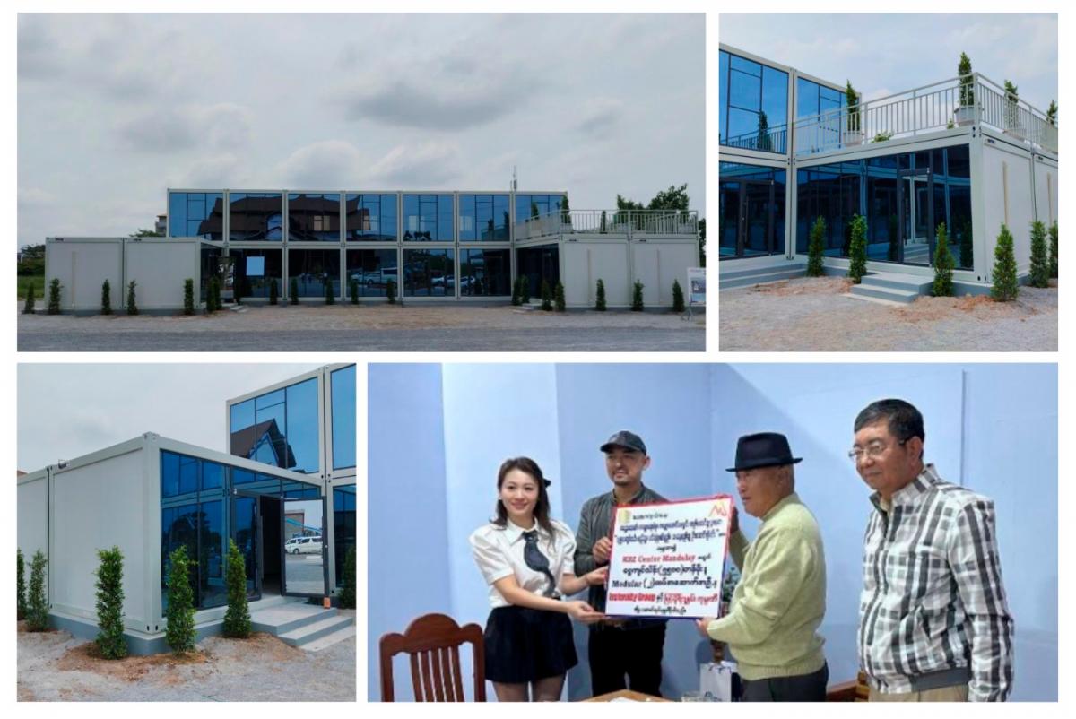 Insternity Group, Myint Mo Shyan, and MyanLife Partner with KBZ Foundation to Support Mandalay’s Post-Earthquake Reconstruction with Modular Building Technology