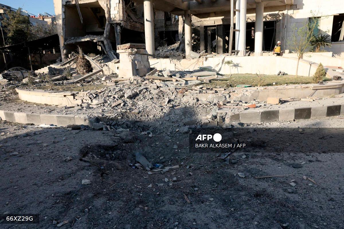 Israeli strike near Damascus kills at least three Syrian soldiers