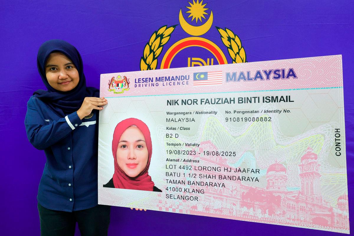 JPJ introduces new Malaysian driving licence with enhanced security features JPJ introduces new Malaysian driving licence with enhanced security features
