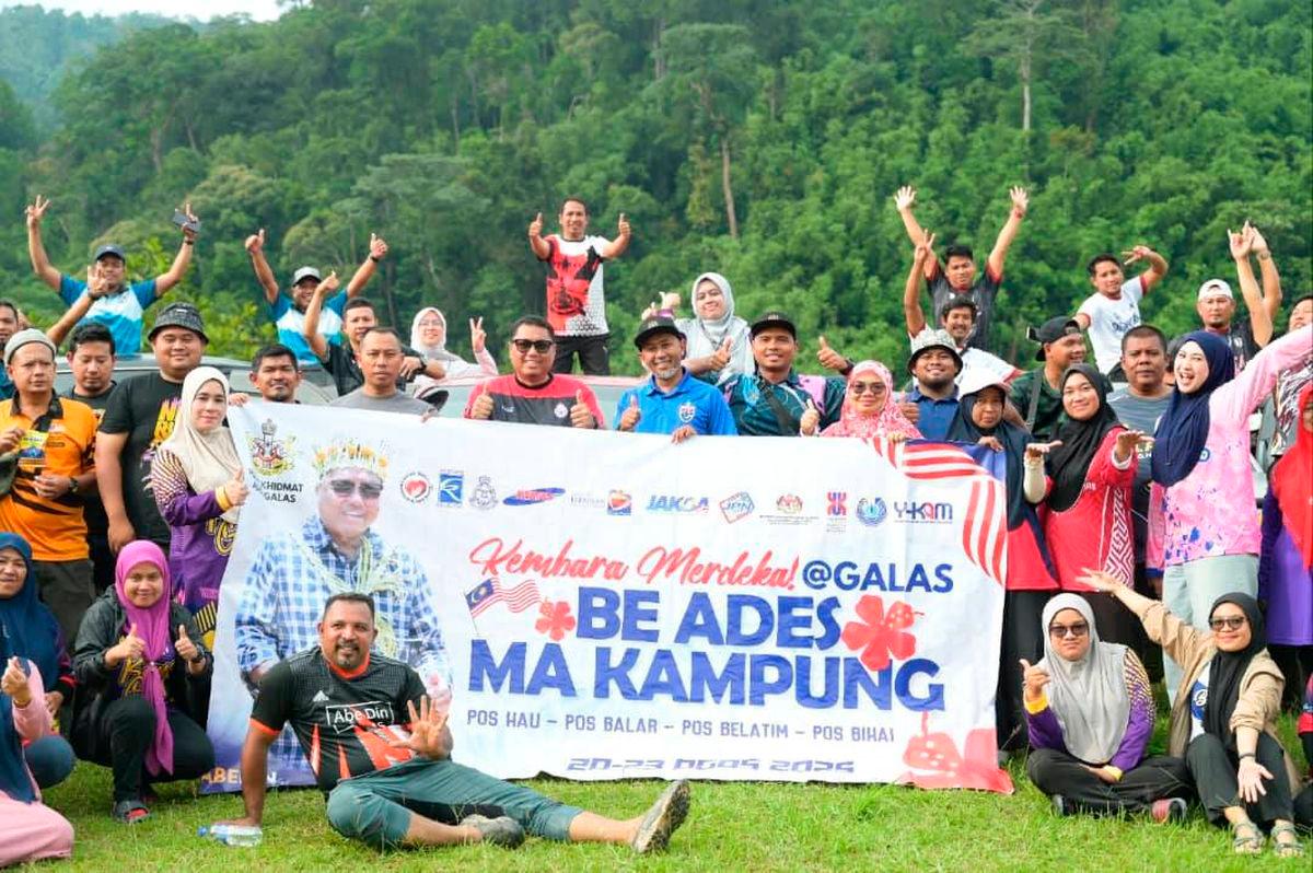 Jalur Gemilang reaches Gua Musang Orang Asli villages in 200 km convoy Jalur Gemilang reaches Gua Musang Orang Asli villages in 200 km convoy