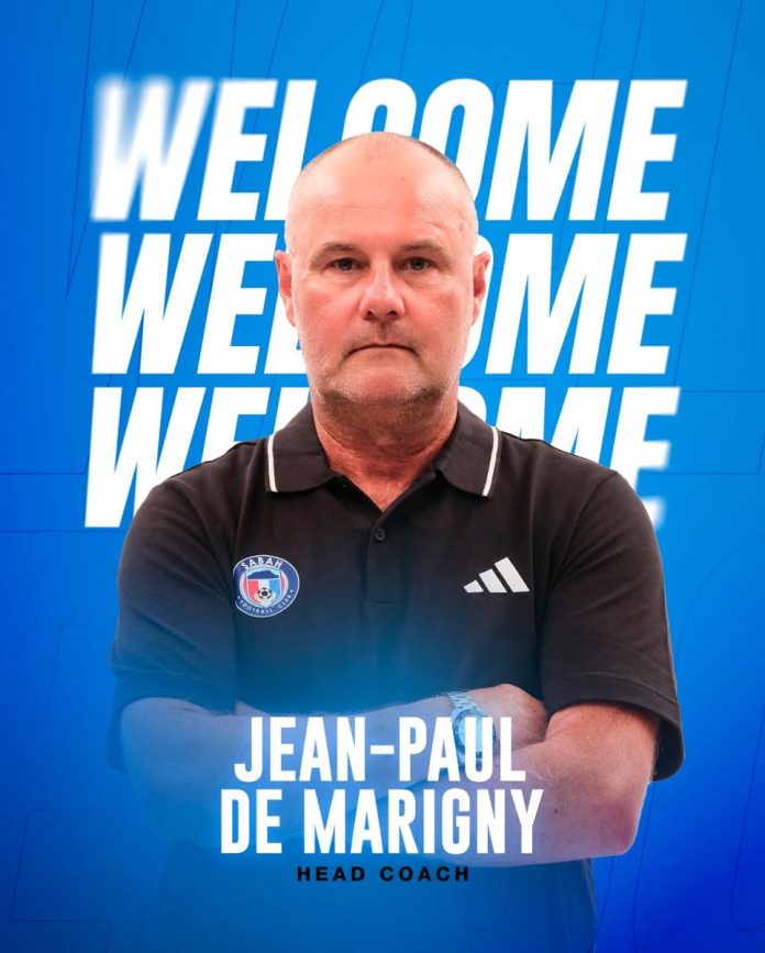 Jean-Paul de Marigny named Sabah FC head coach for 2025/26 season