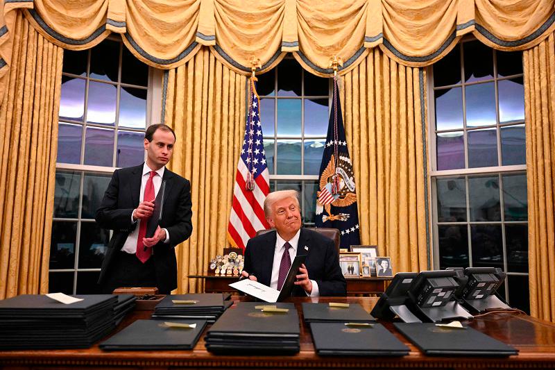 ‘Just more powerful’: Trump pushes presidential limits in first 100 days ‘Just more powerful’: Trump pushes presidential limits in first 100 days