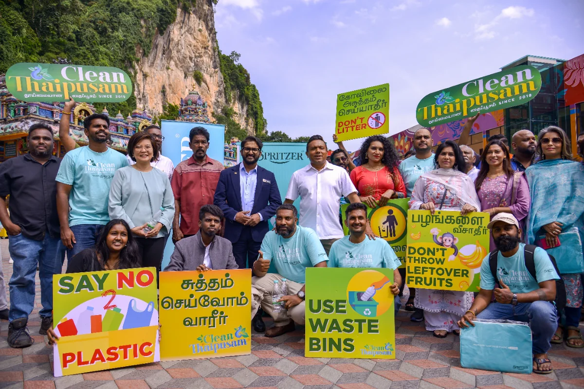 Clean Thaipusam campaign expands to six states with 600 volunteers