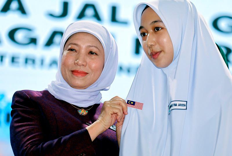 KPWKM to support MOE’s Jalur Gemilang badge initiative - Nancy KPWKM to support MOE’s Jalur Gemilang badge initiative - Nancy